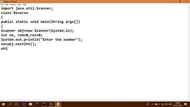 Reverse Number in java|mishra v смотреть онлайн