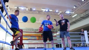 Мастер - класс Александра Поветкина в ДЮСШ №2