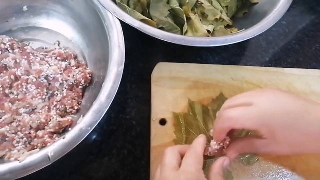 Ток баргидан дулма-Долма из виноградных листьев #миллийтаомлар #хочуврекомендации #хочуврек