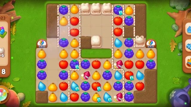 Прохождение игры Gardenscapes/Уровень 2023 смотреть онлайн