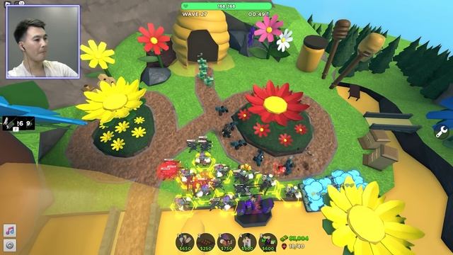 Соляра на Инжире против Фаллен босса | Tower Defense Simulator | tds roblox, тдс роблокс смотреть онлайн