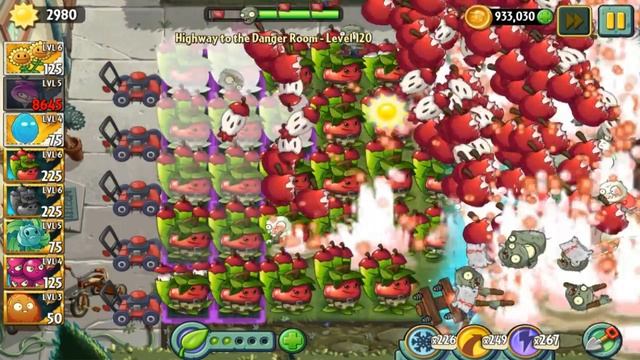 Apple Mortar Pvz2 Level 1-6-10 Max Level in Plants vs. Zombies 2: Gameplay 2017 смотреть онлайн