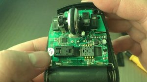 Разбор беспроводной мыши 4tech