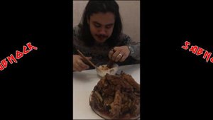 MUKBANG SPICY CHINESE LAMB RIBS EATING!!!! БАРАНЬИ РЕБРЫШКИ ПО-КИТАЙСКИ. Russian eats chinese food