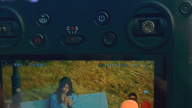 Girl show about DJI Mavic 3 drone Auto return home when the DJI Rc Turn Off #DroneVideo #djimini4pr