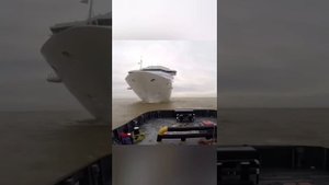 РАБОТА ВИНТОВ КОРАБЛЕЙ. ОЧЕНЬ СТРАШНО.