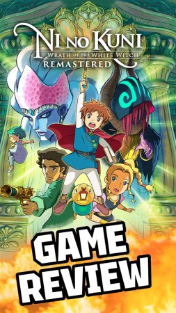 BEAUTIFUL ANIME JRPG | NI NO KUNI WRATH OF THE WHITE WITCH REMASTERED, REVIEW #jrpg #studioghibli