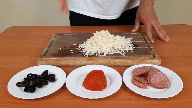 ДОМАШНЯЯ ПИЦЦА ? / Вкусный Рецепт Пиццы!!! смотреть онлайн