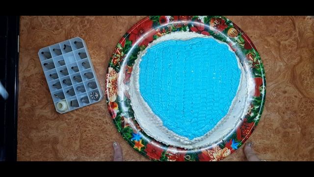 Торт на годовщину свадьбы.Кремовый торт.Свадебный торт. Торт с лебедями. Двух ярусный торт кремовый
