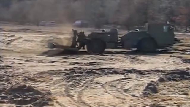 Супер техника для разминирования полей