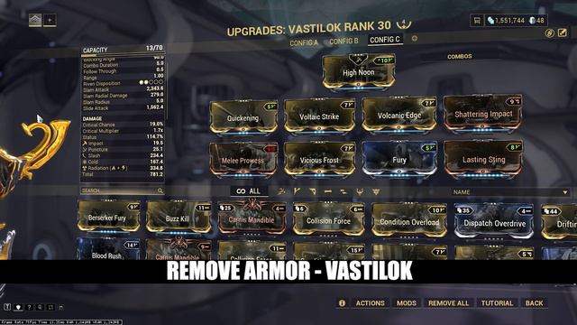 Warframe 2022 Fulmin Build