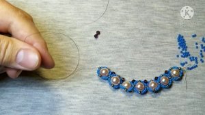 Шикарное колье из бусин, бисера и биконусов.ELEGANT NECKLACE OF BEADS, BEADS, BIKONUS.