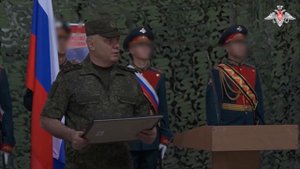 Бойцы 57-го мотострелкового полка были награждены государственными наградами за взятие Константиновк