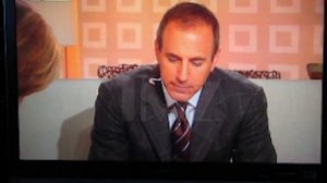 Matt Lauer Caught on Video Telling Meredith Vieira, 'Keep Bending Over, Nice View'