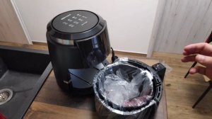 Delimano Air Fryer DELUXE NOIR : unboxing