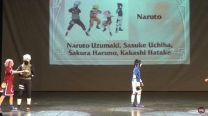 Naruto - Naruto, Sasuke, Sakura, Kakashi (Командное косплей дефиле) - S.O.S 2018