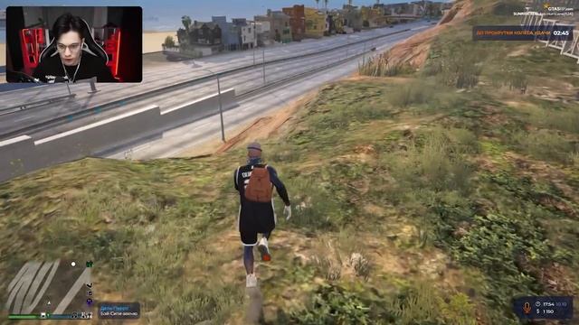 КТО БЫСТРЕЕ ДОБЕРЕТСЯ С ОСТРОВА КАЙО-ПЕРИКО ДО ГОРЫ ЧИЛИАД! ANDYFY vs YRAGUN! GTA 5 RP