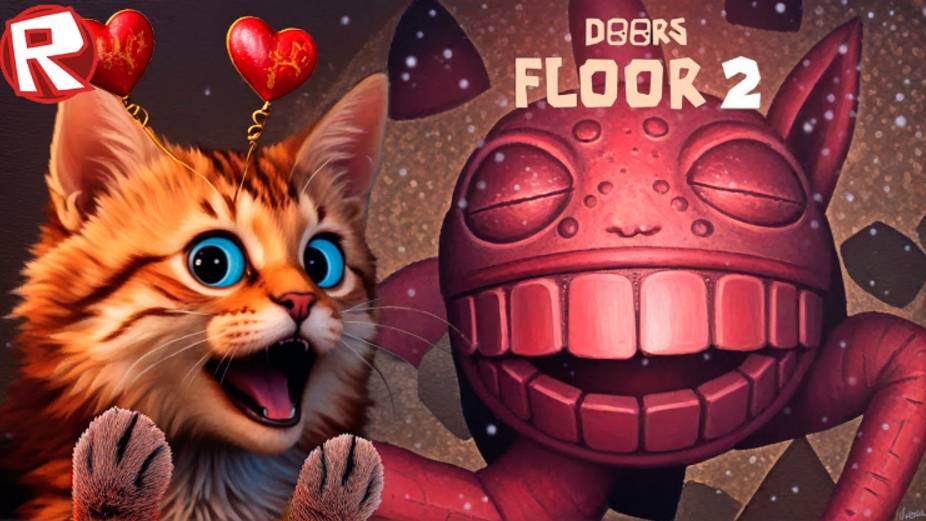 [веселый кот]ДОРС 2 ШАХТЫ - МОИ ПЕРВЫЕ 150 КОМНАТ И СИК DOORS ROBLOX The Mines Floor 2