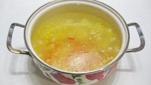 Суп с курицей и рисом