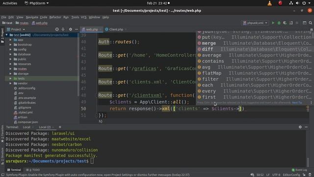 Laravel - xml смотреть онлайн