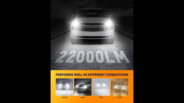 OXILAM 2023 Newest 9005 HB3 LED Headlight Bulbs смотреть онлайн