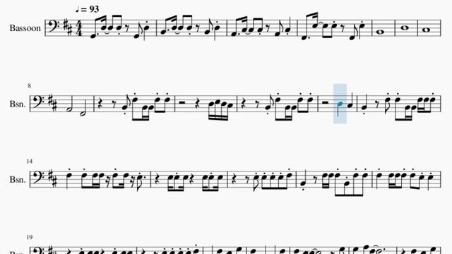 Bassoon Sheet Music: How to play Diamonds (Bridgerton) by Hannah V & Joe Rodwell смотреть онлайн