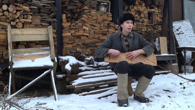 Рождественская колядка "Запевайте христиане". Гусли.