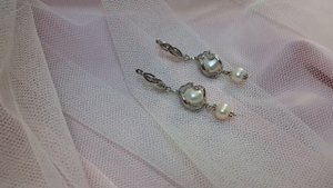 Серьги с жемчугом