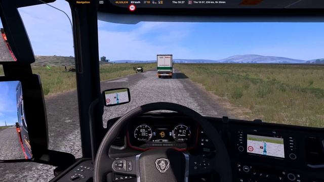 ETS2 1.41 MAP COMBO | The Great Steppe 2.0 | (Kazakhstan) Lisakovsk - Khromtau | 2K 1440p смотреть онлайн