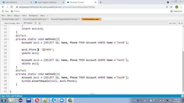 25 @TestSetup Annotation for Bulk Apex Tests | Salesforce Training | Learn Salesforce Development