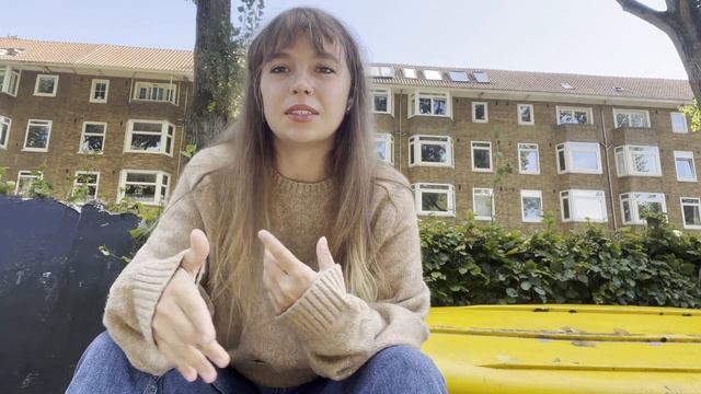 Первый влог из Амстердама: наша лодка мои планы и размышления