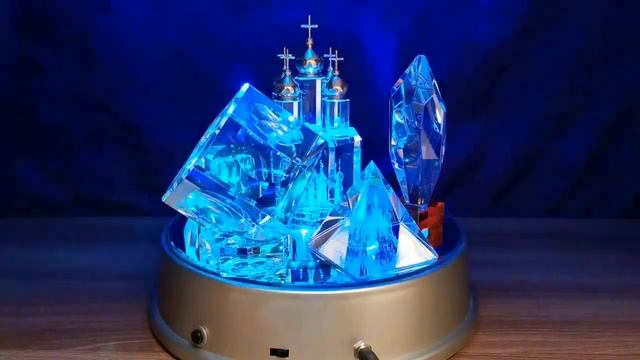 Подставка со светодиодной подсветкой Turntable Light D200мм 19LED 8Job. Купить в интернет-магазине. смотреть онлайн