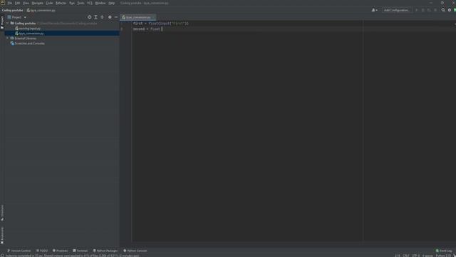 Python Basics type conversion? Part 2 (in 4K)
