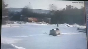 Момент разгерметизации резервуара с битумом в Пензе