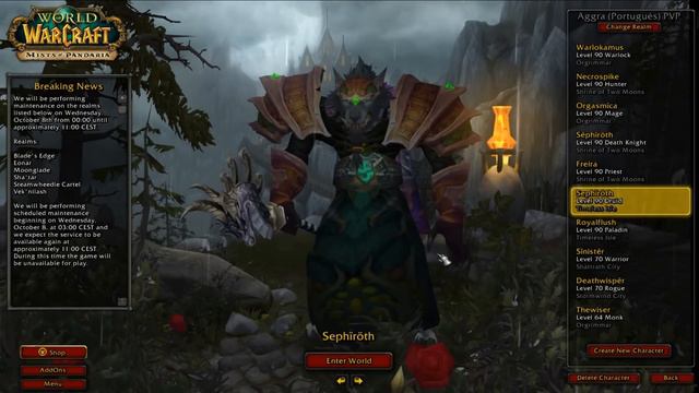WoW Characters (Presentation) смотреть онлайн