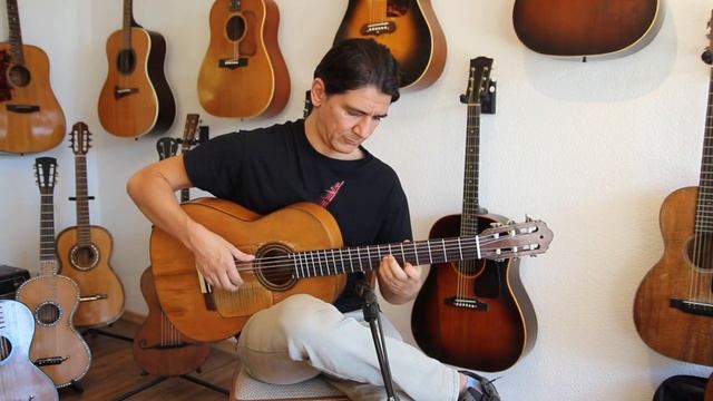 Most amazing flamenco guitar ... one of the best we have ever seen ... Domingo Esteso 1922 смотреть онлайн