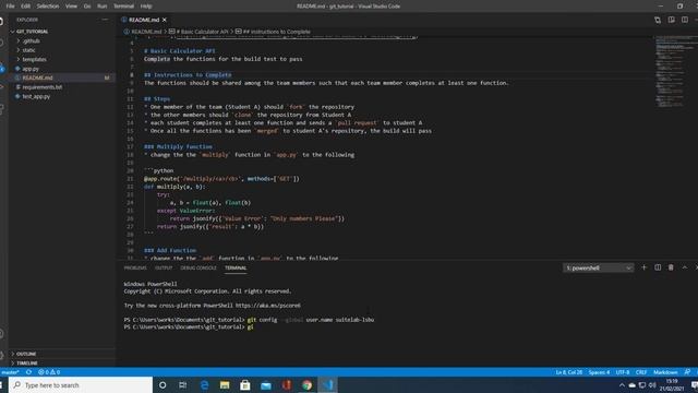 Fork, Clone and Edit code in VScode (Tutorial 1) смотреть онлайн
