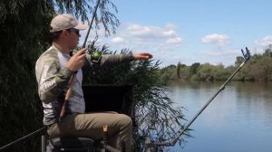 Ловля карася на сильном течении. Секреты ловли. Рыбалка 2020.