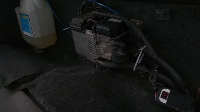 Установка предпускового отопителя Webasto на Hyundai Porter смотреть онлайн