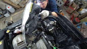 Начинаем ремонт - Разборка передней части автомобиля - Toyota Camry 50 2.5 2AR-FE АТ Часть 2...