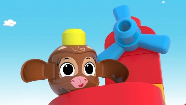 Кот на ходулях - Мега Блокс | Мультики для детей | Fisher-Price®|Mega Bloks™