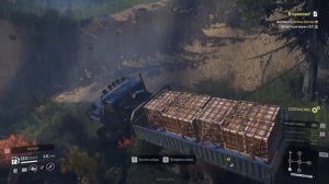 SnowRunner. США. Висконсин. Река Грейнвудс.  Вторжение!