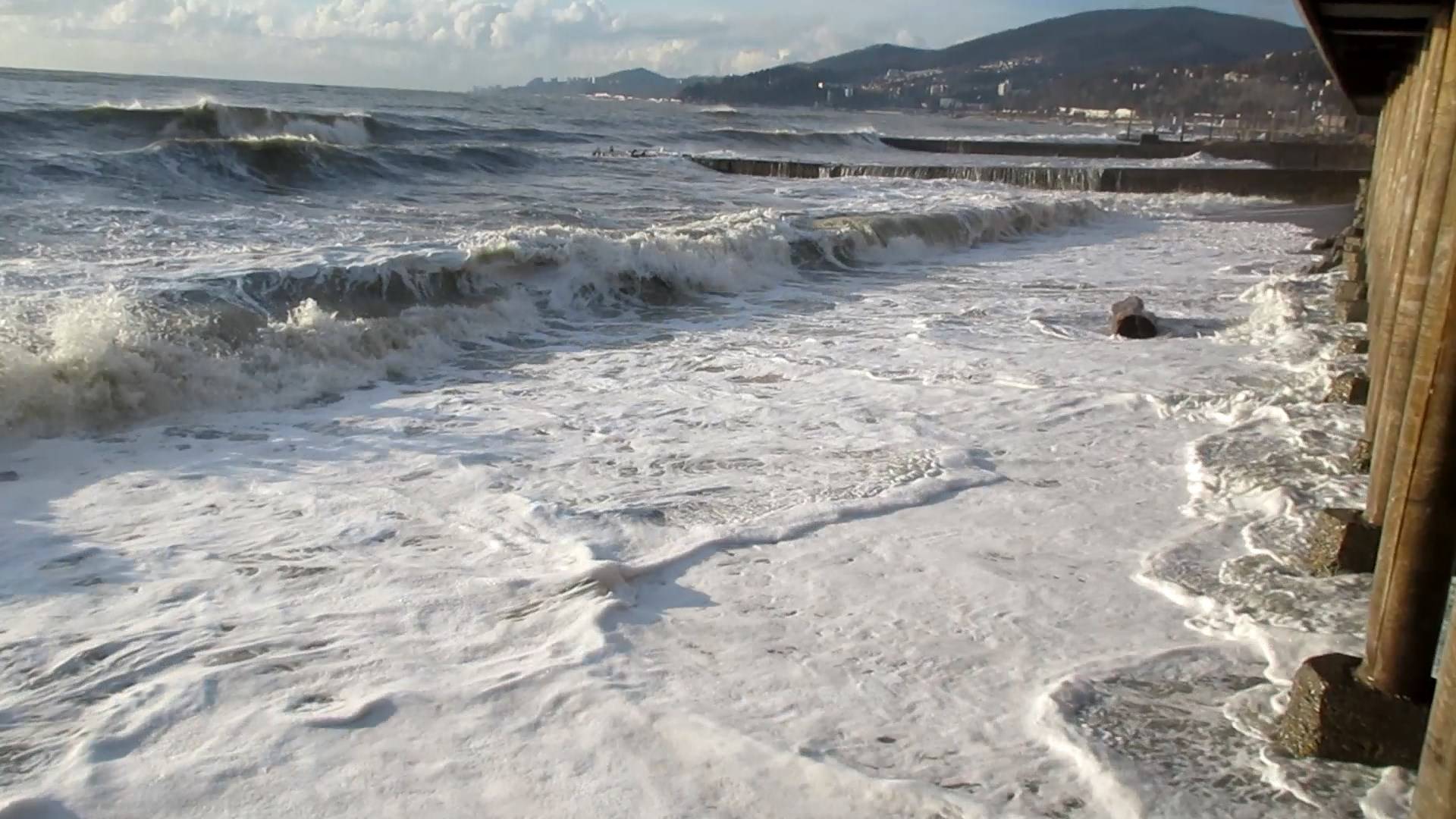 Сочи | Волны в феврале