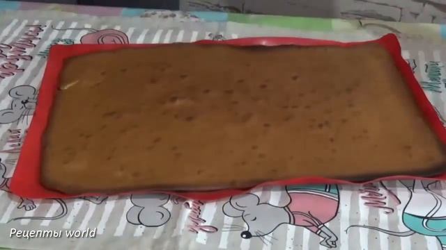 Рецепт торта из коржей со сливочным кремом -очень вкусно смотреть онлайн