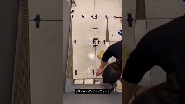 укладка плитки для душа и души