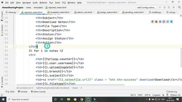 #33 Python Django Project  || Notes Sharing Site  || Hindi