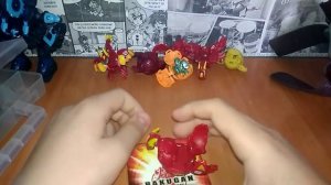 Обзор на мою коллекцию Bakugan