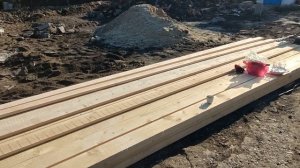 Подготовка к обвязке СВАЙНОГО ФУНДАМЕНТА Антисептик для ДЕРЕВА своими руками НЕДОРОГО Как сэкономит