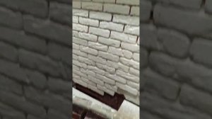 Как правильно, швы замазать, декоративные гипсовая кирпич, затирка швов ✊