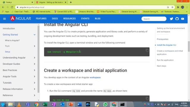 Angular 11 latest version | Node latest version (15) | Installation in 5 mins | EP-1 | Knowmybeans